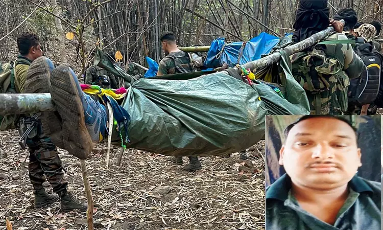 தலைக்கு ரூ. 1 கோடி சன்மானம் அறிவிக்கப்பட்ட மாவோயிஸ்டு  சுட்டுக்கொலை