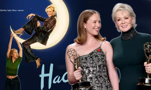 The series Hacks, which won 3 Emmy Awards...can be watched on which OTT?