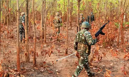 ஜார்க்கண்டில் பாதுகாப்பு படையினர் நடத்திய என்கவுன்டர் - 3 நக்சல்கள் சுட்டுக்கொலை ஜார்க்கண்டில் பாதுகாப்பு படையினர் நடத்திய என்கவுன்டர் - 3 நக்சல்கள் சுட்டுக்கொலை