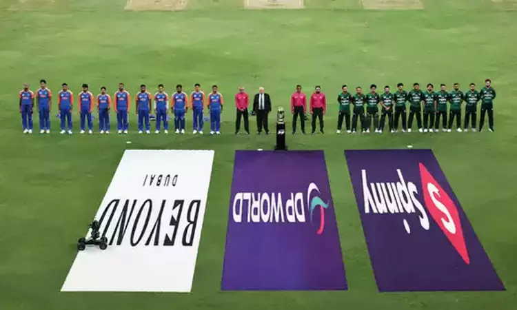 இந்திய வீரர்கள் கைகுலுக்க மறுத்த விவகாரம்: போட்டி நடுவரை உடனடியாக நீக்க வேண்டும் - பாக்.கிரிக்கெட் வாரியம் இந்திய வீரர்கள் கைகுலுக்க மறுத்த விவகாரம்: போட்டி நடுவரை உடனடியாக நீக்க வேண்டும் - பாக்.கிரிக்கெட் வாரியம்