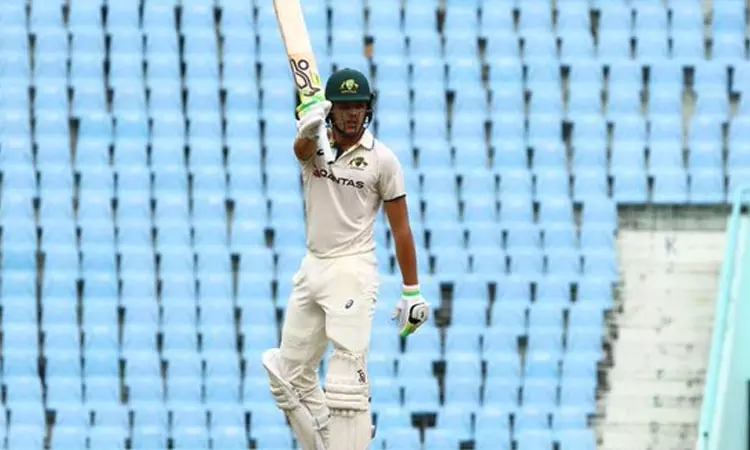 சாம் கான்ஸ்டாஸ் சதம்: முதல் நாள் முடிவில் ஆஸ்திரேலிய ஏ அணி 337 ரன்கள் குவிப்பு