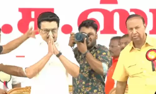 கரூரில் திமுக முப்பெரும் விழா; முதல்-அமைச்சர் மு.க.ஸ்டாலின் பங்கேற்பு