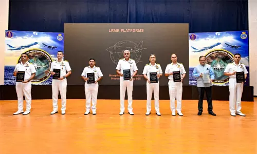 ஐ.என்.எஸ். ராஜாளியில் இந்திய கடற்படையின் தொலைதூர கண்காணிப்பு கருத்தரங்கு