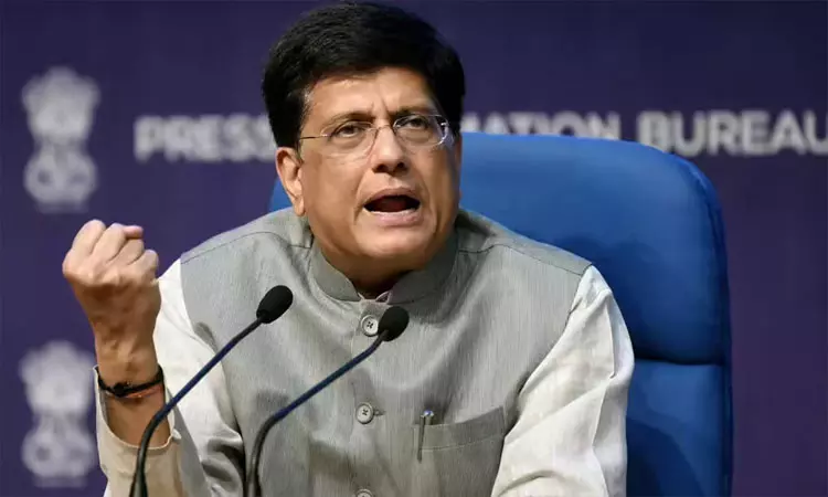 இந்தியாவின் ஏற்றுமதி 6 சதவீதம் வரை அதிகரிக்கும் - பியூஷ் கோயல்