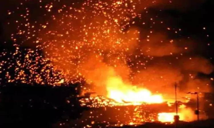 விருதுநகர் பட்டாசு ஆலை விபத்து - 3 பேர் மீது வழக்குப்பதிவு