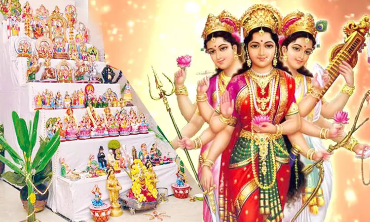 நவராத்திரி கொலு பொம்மைகள் வைக்கும் முறை