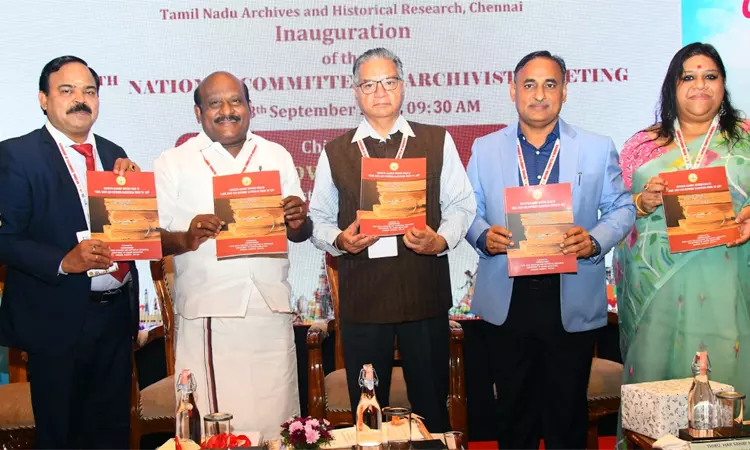 சென்னையில் 50-வது தேசிய ஆவணக்காப்பாளர்கள் குழுக் கூட்டம் - அமைச்சர் கோவி.செழியன் தொடங்கி வைத்தார்