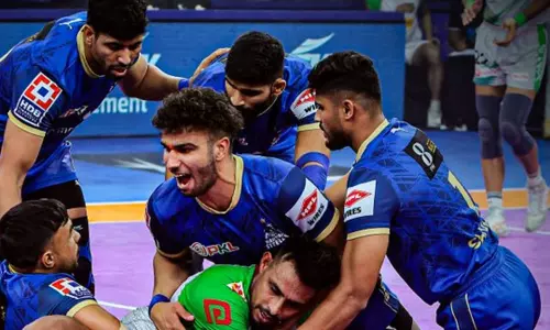 புரோ கபடி லீக்: பாட்னாவை வீழ்த்தி அரியானா ஸ்டீலர்ஸ் வெற்றி