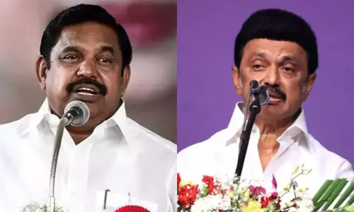 காலிலேயே விழுந்த பின்னர் கர்ச்சீப் எதற்கு? - எடப்பாடி பழனிசாமியை கடுமையாக விமர்சித்த மு.க.ஸ்டாலின்