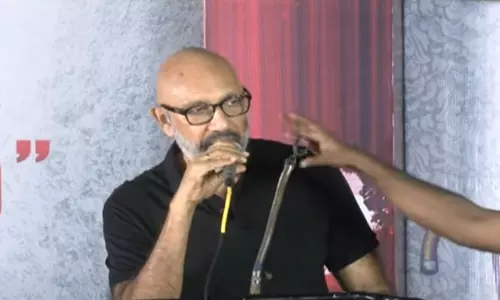 எனக்கு பகுத்தறிவு சிந்தனை வந்தது எம்.ஜி.ஆர். படங்களை பார்த்துதான் -  சத்யராஜ் பேச்சு