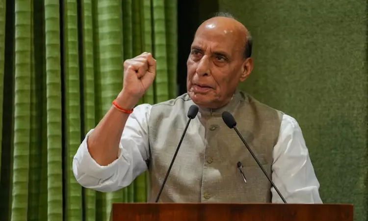 ஆபரேஷன் சிந்தூரின்போது நமது பதிலடியின் வலிமையை எதிரிகளுக்கு காட்டினோம்; ராஜ்நாத் சிங் ஆபரேஷன் சிந்தூரின்போது நமது பதிலடியின் வலிமையை எதிரிகளுக்கு காட்டினோம்; ராஜ்நாத் சிங்