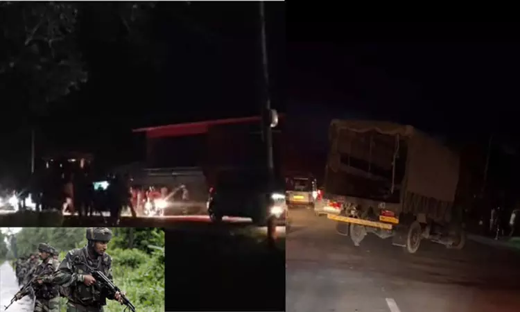 மணிப்பூர்: பயங்கரவாதிகள் நடத்திய தாக்குதலில் பாதுகாப்புப்படை வீரர்கள் 2 பேர் பலி