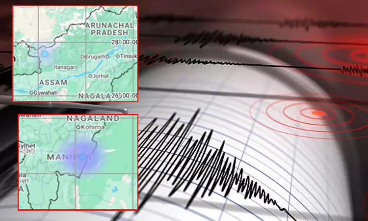 மணிப்பூர், அருணாச்சல பிரதேசத்தில் அடுத்தடுத்து நிலநடுக்கம்