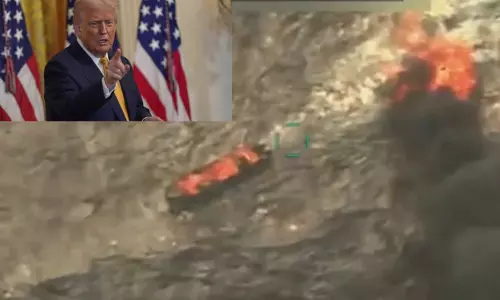 வெனிசுலா படகு மீது அமெரிக்கா மீண்டும் தாக்குதல்; தொடரும் பதற்றம்