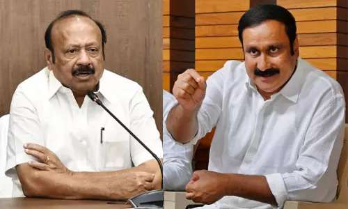 திமுகவை பற்றி பேச அன்புமணிக்கு தகுதி இருக்கிறதா? - அமைச்சர் எம்.ஆர்.கே.பன்னீர்செல்வம் கேள்வி