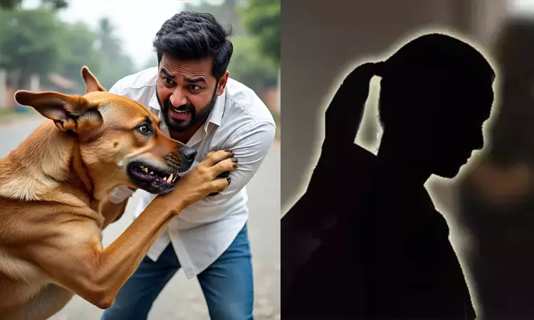 மனைவியின் கள்ளக்காதலனை நாயை ஏவி கடிக்க வைத்த கணவன்