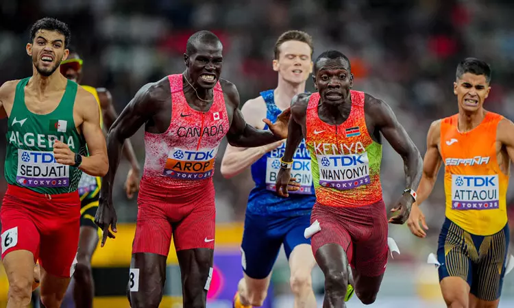 உலக தடகள சாம்பியன்ஷிப்: 800 மீட்டர் ஓட்டத்தில் ஒலிம்பிக் சாம்பியன் இம்மானுவேல் வான்யோனி சாதனை