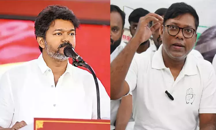 ‘விஜய் பேச்சில் அரசியல் மாண்பு இல்லை’ - காங்கிரஸ் எம்.பி. சசிகாந்த் செந்தில் விமர்சனம்