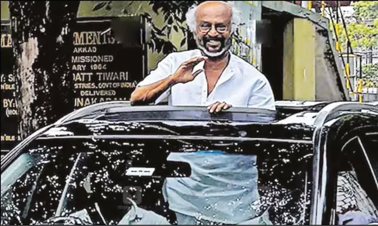 ஜெயிலர்-2 படப்பிடிப்பு: நடிகர் ரஜினிகாந்தை வரவேற்ற ரசிகர்கள் ஜெயிலர்-2 படப்பிடிப்பு: நடிகர் ரஜினிகாந்தை வரவேற்ற ரசிகர்கள்