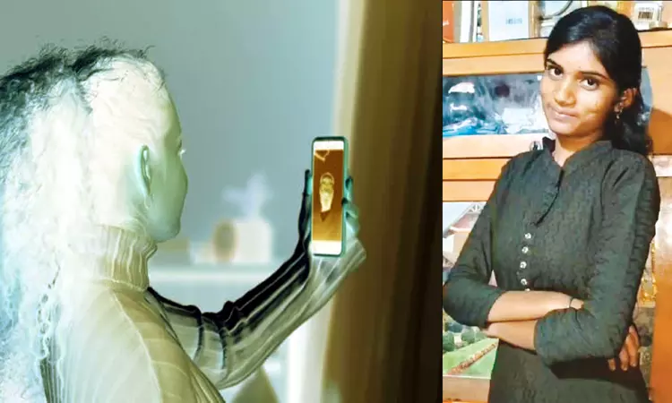 காதலனுடன் வீடியோ காலில் பேசியபடியே கல்லூரி மாணவி தூக்குப்போட்டு தற்கொலை... கடலூரில் பரபரப்பு