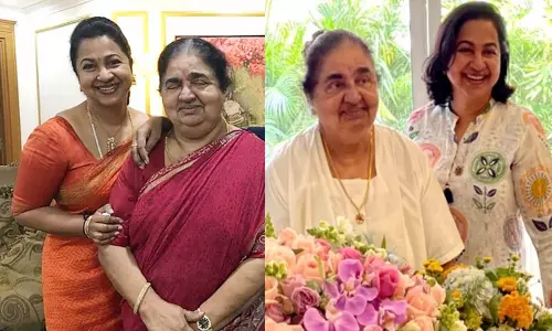 நடிகை ராதிகாவின் தாயார் காலமானார்...!