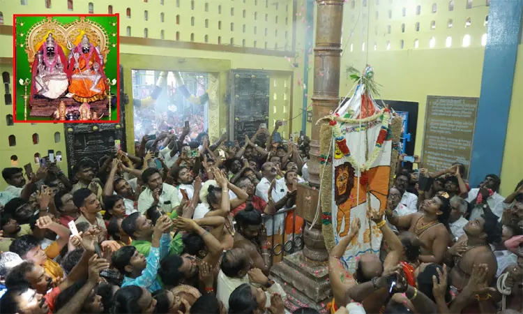 குலசேகரன்பட்டினம் முத்தாரம்மன் கோவில் தசரா திருவிழா: நாளை கொடியேற்றத்துடன் தொடக்கம் குலசேகரன்பட்டினம் முத்தாரம்மன் கோவில் தசரா திருவிழா: நாளை கொடியேற்றத்துடன் தொடக்கம்