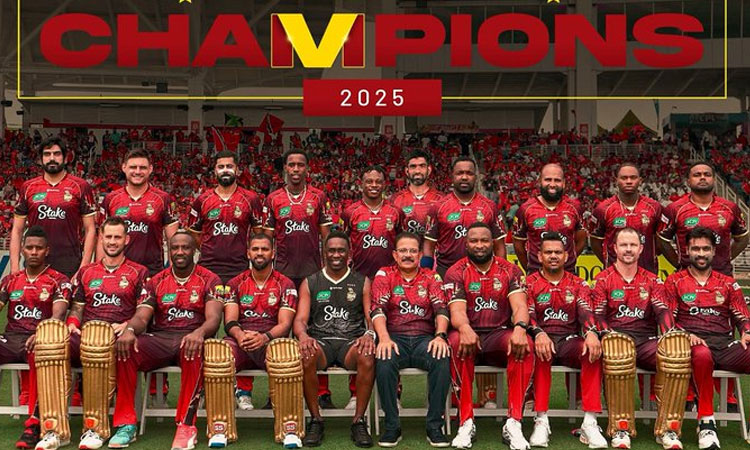 கரீபியன் பிரீமியர் லீக்: கயானா அணியை வீழ்த்தி டிரின்பாகோ நைட் ரைடர்ஸ் சாம்பியன்