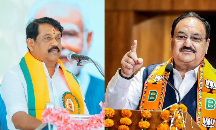 டெல்லியில் ஜே.பி.நட்டாவை சந்தித்த நயினார் நாகேந்திரன்
