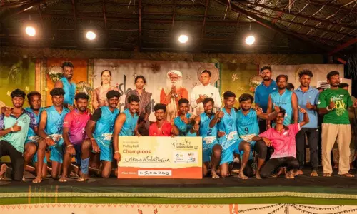 ஈஷா கிராமோத்சவ விளையாட்டுத் திருவிழா நிறைவு.. வெற்றி பெற்றவர்களுக்கு பரிசு வழங்கிய பிரபலங்கள்