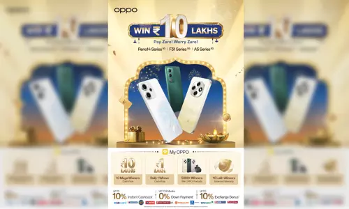 OPPO India வழங்கும் பண்டிகை கால விற்பனை! 10 அதிர்ஷ்டசாலி வாடிக்கையாளர்களுக்கு  ரூ.10 லட்சம் பரிசு..!