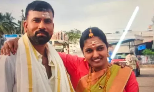 நடத்தையில் சந்தேகம்: பெண்ணை 11 முறை கத்தியால் குத்தி கொலை செய்த 2-வது கணவர்