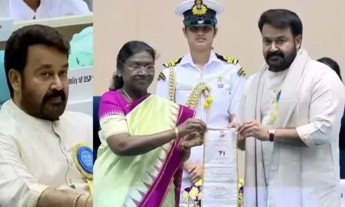 நடிகர் மோகன்லாலுக்கு தாதா சாகேப் பால்கே விருது: ஜனாதிபதி வழங்கினார்