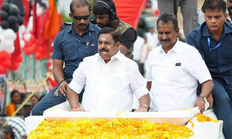 கூடலூரில் எடப்பாடி பழனிசாமி இன்று பிரசாரம்