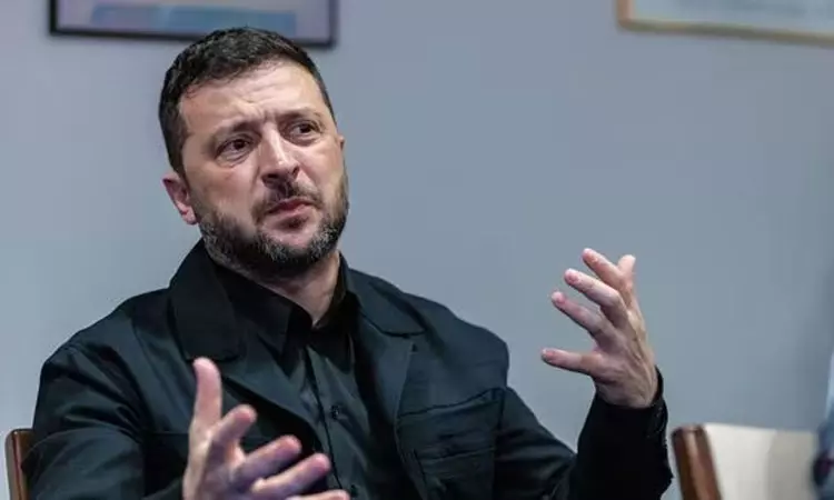 இந்தியாவை நமது பக்கம் வைத்துக்கொள்ள வேண்டும்: உக்ரைன் அதிபர் ஜெலன்ஸ்கி