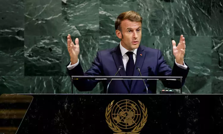 காசா போரை நிறுத்தினால் தான் டிரம்ப்புக்கு நோபல் பரிசு - பிரான்சு அதிபர்