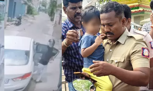 வேலூரில் கடத்தப்பட்ட 4 வயது சிறுவன் மீட்பு வேலூரில் கடத்தப்பட்ட 4 வயது சிறுவன் மீட்பு