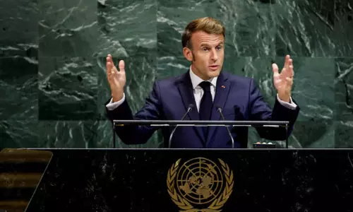 காசா போரை நிறுத்தினால் தான் டிரம்ப்புக்கு நோபல் பரிசு - பிரான்சு அதிபர்