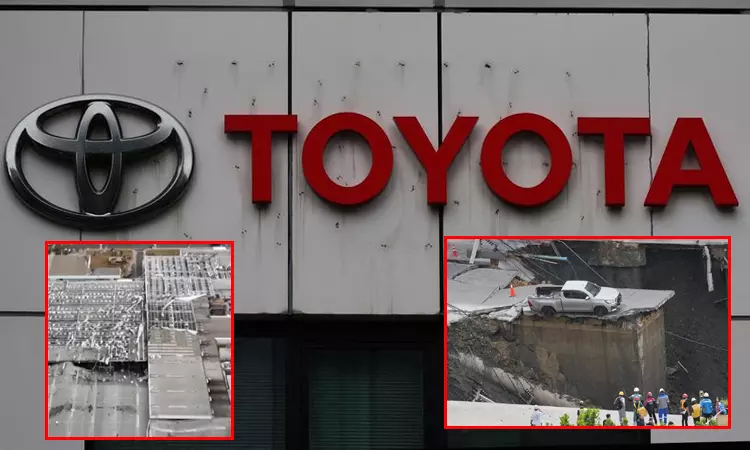 பிரேசில்: டொயோட்டா கார் தொழிற்சாலையை சூறையாடிய புயல்; உற்பத்தி பாதிப்பு பிரேசில்: டொயோட்டா கார் தொழிற்சாலையை சூறையாடிய புயல்; உற்பத்தி பாதிப்பு