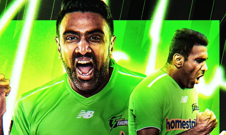 சிட்னி தண்டர் அணியில் இணைந்த அஷ்வின் சிட்னி தண்டர் அணியில் இணைந்த அஷ்வின்