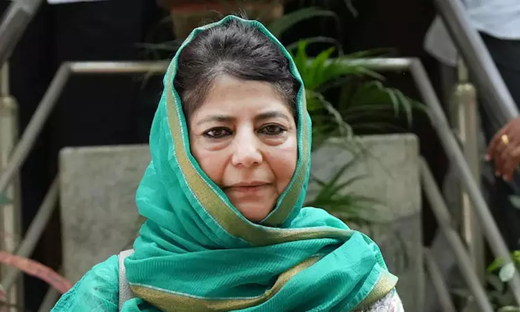 லடாக் விவகாரம்: விளைவுகள் மோசமாக இருக்கும் - மெகபூபா முப்தி எச்சரிக்கை