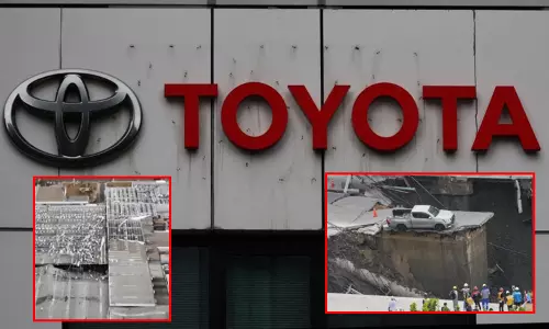 பிரேசில்:  டொயோட்டா கார் தொழிற்சாலையை சூறையாடிய புயல்; உற்பத்தி பாதிப்பு