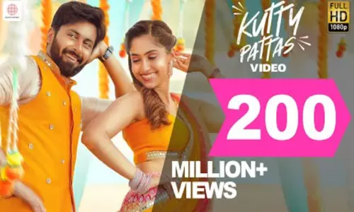 20 கோடி பார்வைகளை கடந்த “குட்டி பட்டாஸ்” பாடல்