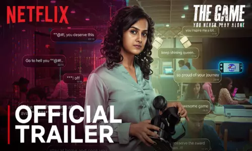 ஷ்ரத்தா ஸ்ரீநாத்தின் “தி கேம்” வெப் சீரிஸ் டிரெய்லர் வெளியீடு ஷ்ரத்தா ஸ்ரீநாத்தின் “தி கேம்” வெப் சீரிஸ் டிரெய்லர் வெளியீடு