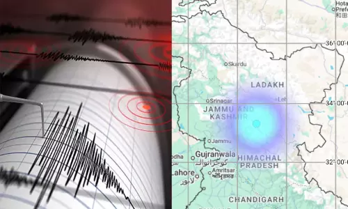 லடாக்கில் நிலநடுக்கம் : ரிக்டர் அளவில் 3.6 ஆக பதிவு