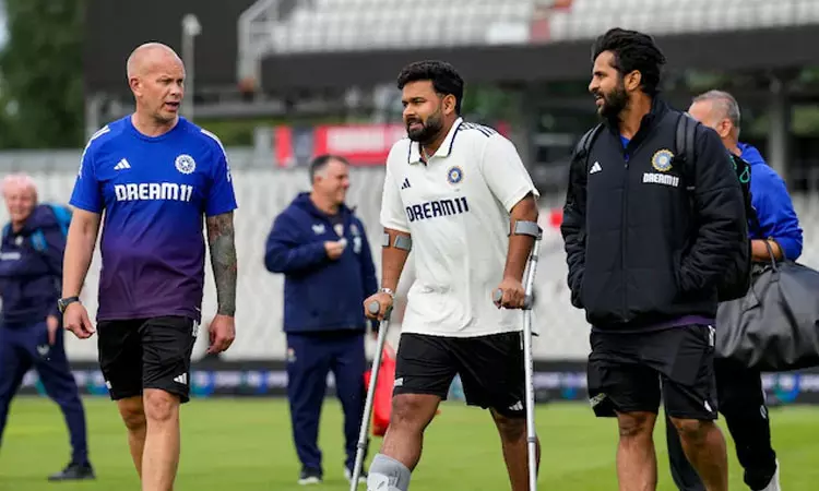 ரிஷப் பண்ட் மீண்டும் எப்போது களத்திற்கு திரும்புவார்..? அஜித் அகர்கர் கொடுத்த முக்கிய அப்டேட்