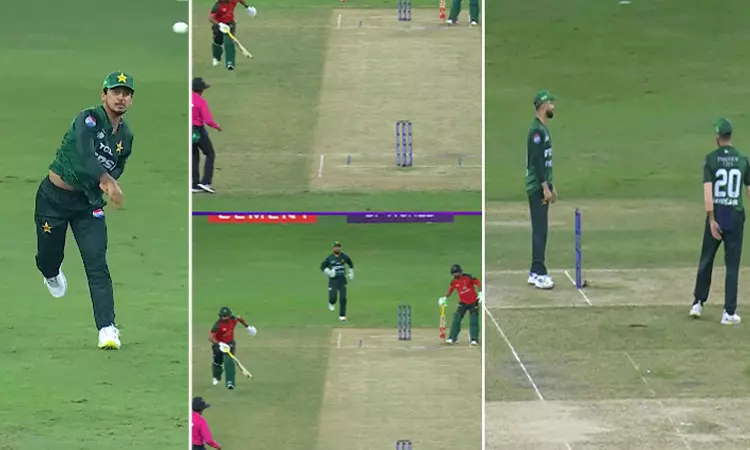 2 பேட்ஸ்மேன்களும் ஒரே முனையில்.. எளிதான ரன் அவுட் வாய்ப்பை கோட்டை விட்ட பாக்... ரசிகர்கள் கிண்டல் 2 பேட்ஸ்மேன்களும் ஒரே முனையில்.. எளிதான ரன் அவுட் வாய்ப்பை கோட்டை விட்ட பாக்... ரசிகர்கள் கிண்டல்