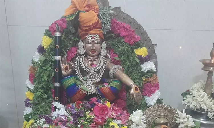 பரமத்தி வேலூர் பால அய்யப்பன் கோவிலில் 108 சங்காபிஷேக விழா பரமத்தி வேலூர் பால அய்யப்பன் கோவிலில் 108 சங்காபிஷேக விழா