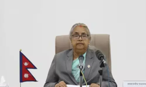 நேபாளத்தில் 16 வயது நிரம்பினால் வாக்காளர் பட்டியலில் பெயர் சேர்க்கலாம்;  சுஷிலா கார்கி அறிவிப்பு