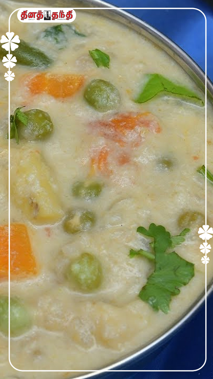 சுவையான வெஜிடபிள் குருமா செய்வது எப்படி? சுவையான வெஜிடபிள் குருமா செய்வது எப்படி?