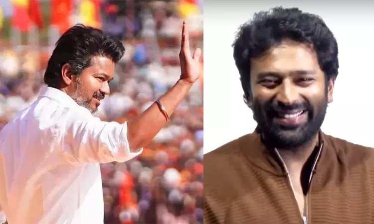 Is there a possibility of joining the TVK? - Shanthanu quickly answered a reporters question